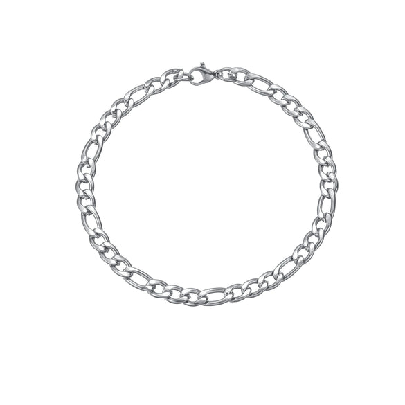 Wholesale Hip Hop Trend Cuban Chain Twist Bracelet Stainless Steel Geometric Electroplated Unisex