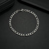 Wholesale Hip Hop Trend Cuban Chain Twist Bracelet Stainless Steel Geometric Electroplated Unisex