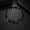 Wholesale Hip Hop Trend Cuban Chain Twist Unisex Stainless Steel Geometric Style Electroplated Bracelet Jewelry