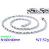 Wholesale Jewelry Hip-Hop Waves Titanium Steel 18K Gold Plated Chain Necklace