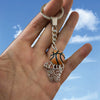 Wholesale Hiphop Basketball Box Metal Keychain With Basketball Set Pattern And Dripping Glue Process