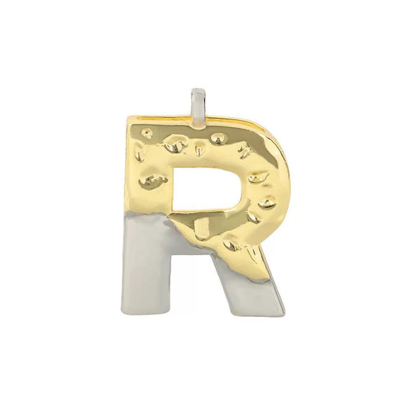 Wholesale Hiphop Copper Pendant Necklace With Letter Pattern And Electroplating Design For Women