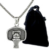Wholesale Hiphop Jewelry Alloy Geometric Pendant With Electroplating And Bamboo Chain