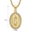Wholesale Hiphop Jewelry Stainless Steel Goldplated Pendant Necklace