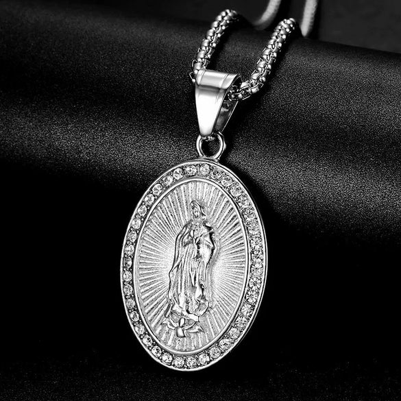 Wholesale Hiphop Jewelry Stainless Steel Goldplated Pendant Necklace