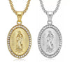 Wholesale Hiphop Jewelry Stainless Steel Goldplated Pendant Necklace