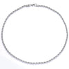 Wholesale Hiphop Multilayered Clavicle Chain Titanium Steel Ushaped Electroplating Twist Chain