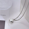 Wholesale Hiphop Personality Pendant Titanium Steel Necklace With Geometric Design For Men And Women