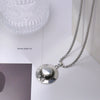 Wholesale Hiphop Personality Pendant Titanium Steel Necklace With Geometric Design For Men And Women