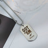 Wholesale Hiphop Personality Pendant Titanium Steel Necklace With Geometric Design For Men And Women