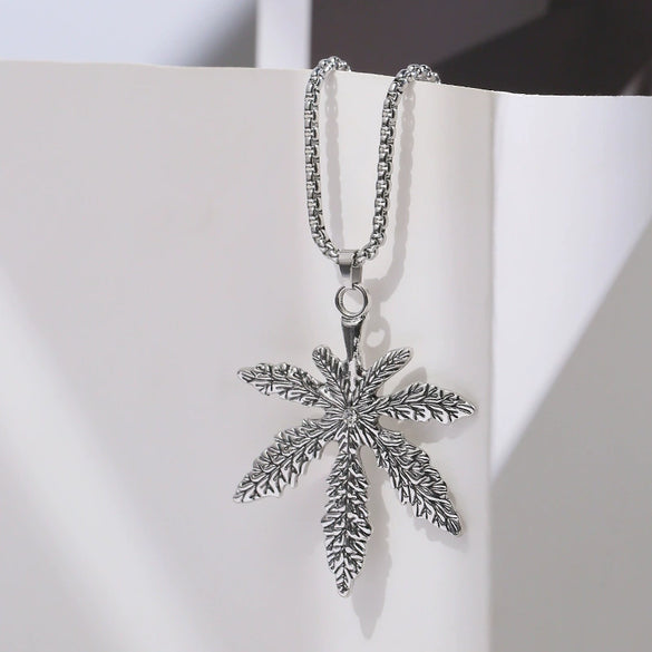 Wholesale Hiphop Personality Pendant Titanium Steel Necklace With Geometric Design For Men And Women