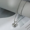 Wholesale Hiphop Personality Pendant Titanium Steel Necklace With Geometric Design For Men And Women