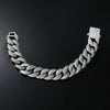 Wholesale Hiphop Punk Style Geometric Alloy Cuban Chain Necklace For Men