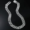 Wholesale Hiphop Punk Style Geometric Alloy Cuban Chain Necklace For Men