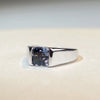 Wholesale Hiphop Ring 925 Sterling Silver Geometric Style Ice Flower Cut Unisex