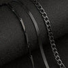 Wholesale Hiphop Snake Bone Chain Titanium Steel Geometric Style Nonwelded Unisex