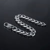 Wholesale Hiphop Stainless Steel Geometric Electroplated Unisex Bracelet