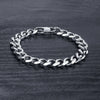 Wholesale Hiphop Stainless Steel Geometric Electroplated Unisex Bracelet