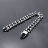 Wholesale Hiphop Stainless Steel Geometric Electroplated Unisex Bracelet