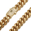 Wholesale Hiphop Stainless Steel Round Geometric Grinding Encrypted Cuban Chain Necklace And Titanium Steel Bracelet