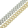 Wholesale Hiphop Style Alloy Cuban Chain Diamond Rings And Necklace With Geometric Design