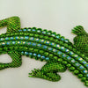 Wholesale Hiphop Style Alloy Diamond Animals Zodiac Star Crocodile Shape Women's Clavicle Chain Necklace