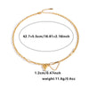 Wholesale Hiphop Style Heart Shape Titanium Steel Bamboo Chain Bracelet And Necklace With Electroplating Design