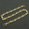 Wholesale Hiphop Style Metal Threedimensional Stars Full Diamond Waist Chain Jewelry