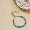 Wholesale Hiphop Style Women's Copper Zircon Bracelet