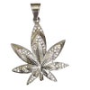 Wholesale Hiphop Trendy Titanium Steel Jewelry With Geometric Maple Leaf Pendant And Polish Finish