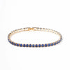 Wholesale Hiphop Women's Copper Bracelet With Geometric Pattern And Glass Treatment