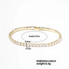 Wholesale Hiphop Women's Copper Bracelet With Geometric Pattern And Glass Treatment