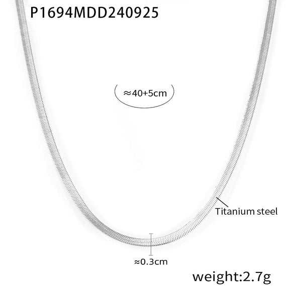 Wholesale Hollow Conch Pendant Double Layer Stacked Necklace In Stainless Steel With Geometric Pattern And Electroplating Treatment For Women