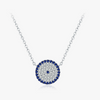 Wholesale Hoop Necklace 925 Sterling Silver Geometric Electroplated Light Luxury Women's Clavicle Chain