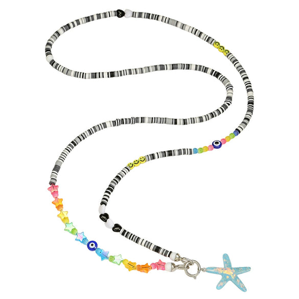 Wholesale Imitation Pearl Alloy Geometric Handmade Waist Chain And Necklace