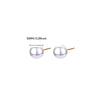 Wholesale Imitation Pearl Earrings With Geometric Pattern And Electroplating Light Luxury Style