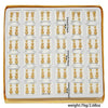 Wholesale Imitation Pearl Geometric Earrings Set For Women With Electroplating