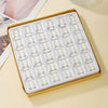Wholesale Imitation Pearl Geometric Earrings Set For Women With Electroplating