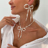 Wholesale Imitation Pearl Handmade Bow Necklace For Women