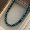 Wholesale Imitation Pearl Necklace Geometric Style Real Gold Plated Women's