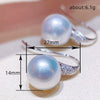Wholesale Imitation Pearl Zircon Earrings For Women Copper Animal Zodiac Geometric Style