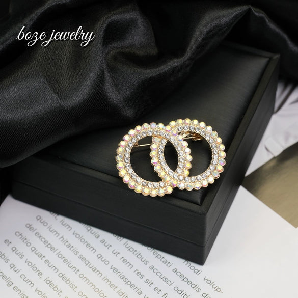 Wholesale Incense Brooch Zinc Alloy Fashion Geometric And Heart Shape Electroplated Clothing Accessories