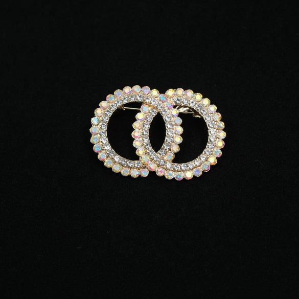 Wholesale Incense Brooch Zinc Alloy Fashion Geometric And Heart Shape Electroplated Clothing Accessories