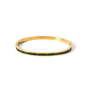 Wholesale Inlaid Green Zirconium Fine Stainless Steel 18K Gold Plated Non Fading Allergy Free Bracelet