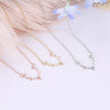 Wholesale Ins Christmas Small Antler Elk Necklace Alloy Electroplated Animal Pattern