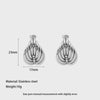 Wholesale Ins Geometric Heartshaped 18K Gold Plated Stainless Steel Earrings For Women