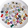 Wholesale Ins Style Alloy Jewelry With Sunflower And Little Devil Flower Bow Handmade With Electroplating