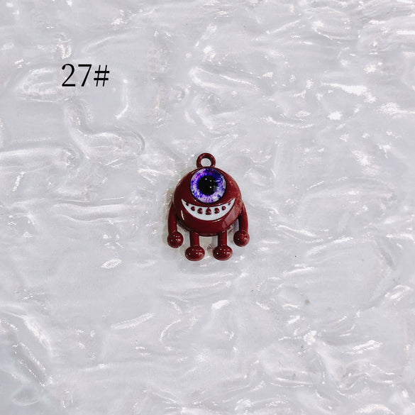 Wholesale Ins Style Alloy Jewelry With Sunflower And Little Devil Flower Bow Handmade With Electroplating