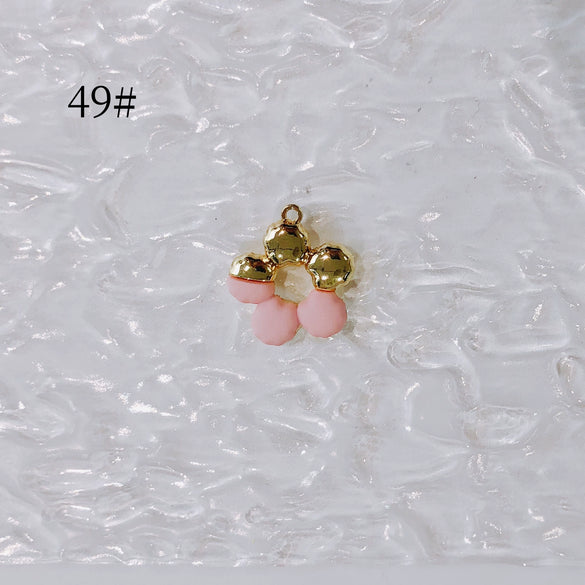 Wholesale Ins Style Alloy Jewelry With Sunflower And Little Devil Flower Bow Handmade With Electroplating