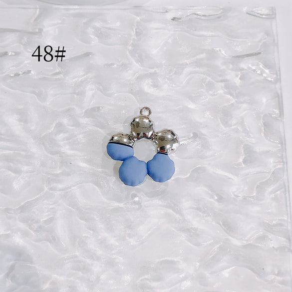 Wholesale Ins Style Alloy Jewelry With Sunflower And Little Devil Flower Bow Handmade With Electroplating